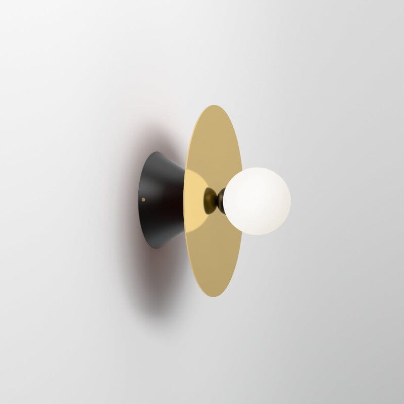 Disc and Sphere Wall Light